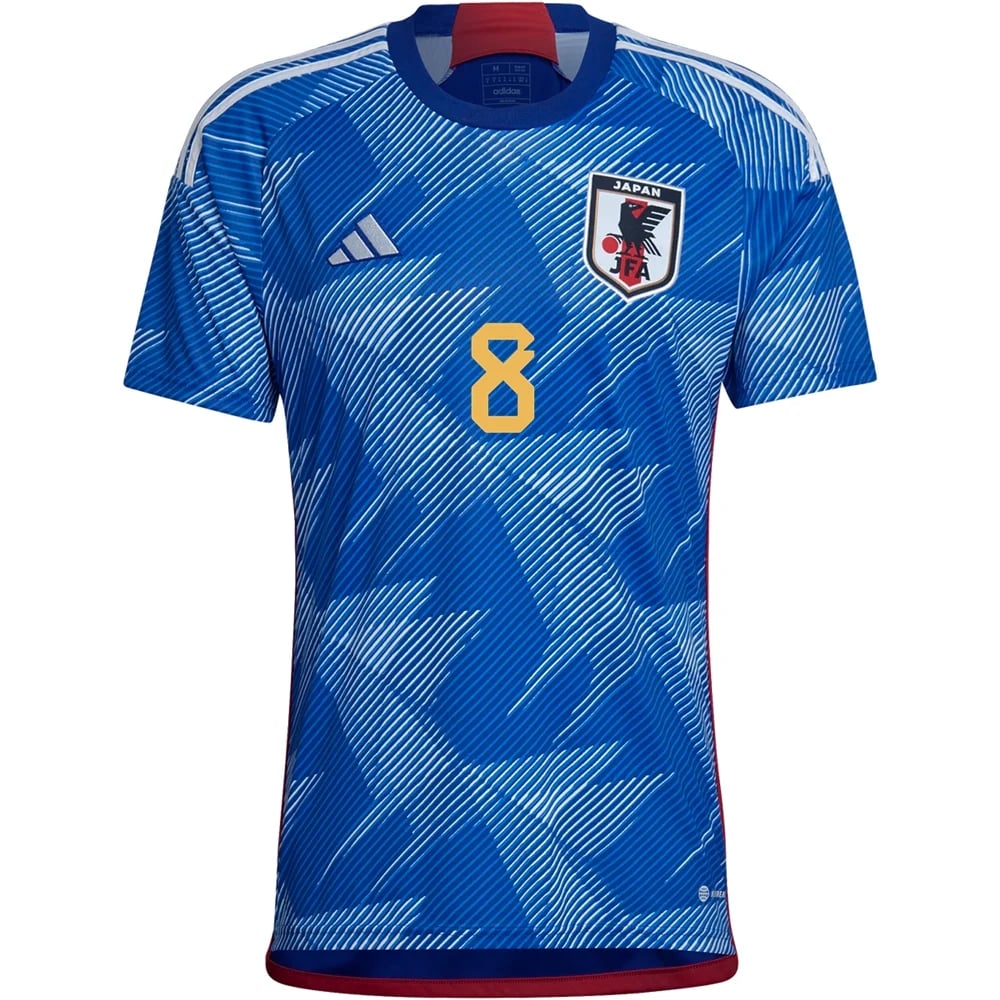Genki Haraguchi #8 Japan Heimtrikot Weltmeisterschaft 2022
