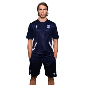 Herren Lech Poznań 2023/24 Drittes Authentisches Trainingstrikot - Marine