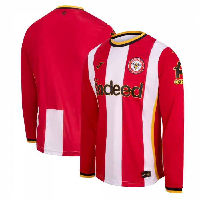 Kid's Brentford 2026/27 Home Long Sleeve Shirt