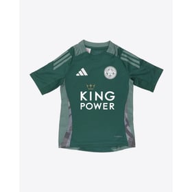 Kinder Leicester City 2024/25 Drittes Authentisches Trainings Trikot - Grün