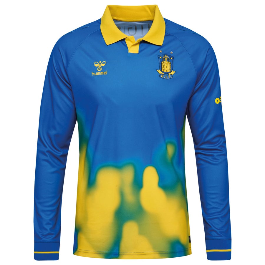 Kinder Brøndby IF 2025/26 Auswärts Langarmtrikot
