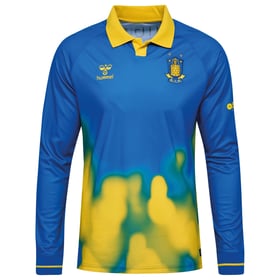 Kinder Brøndby IF 2025/26 Auswärts Langarmtrikot