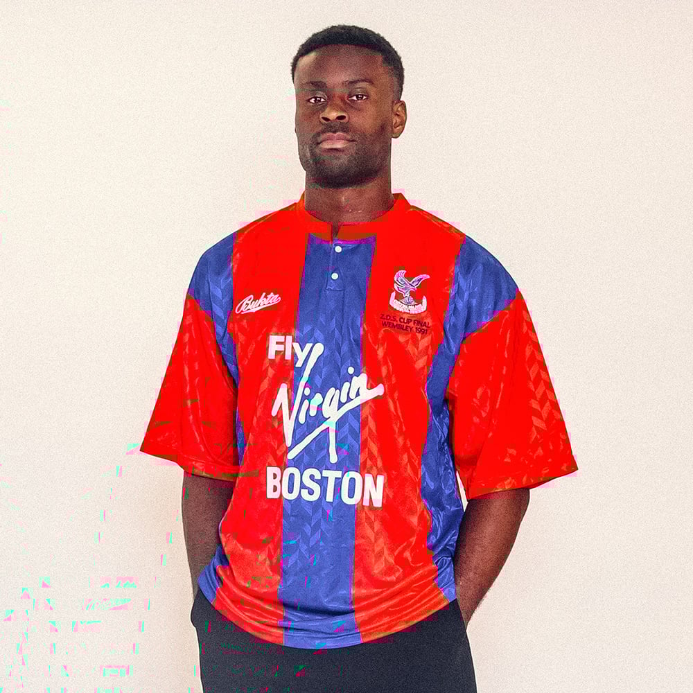 Maillot Rétro Vainqueur ZDS Cup Homme Crystal Palace 1991