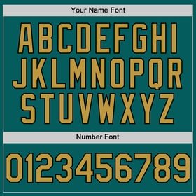 Baseball Gold-Black Teal Jersey Custom Old Sleeveless Authentic