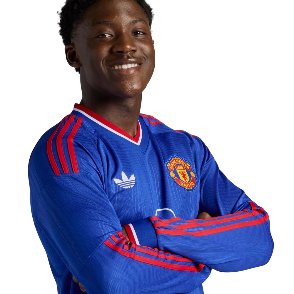 Maillot Extérieur Manches Longues Manchester United 2026/27 Enfant