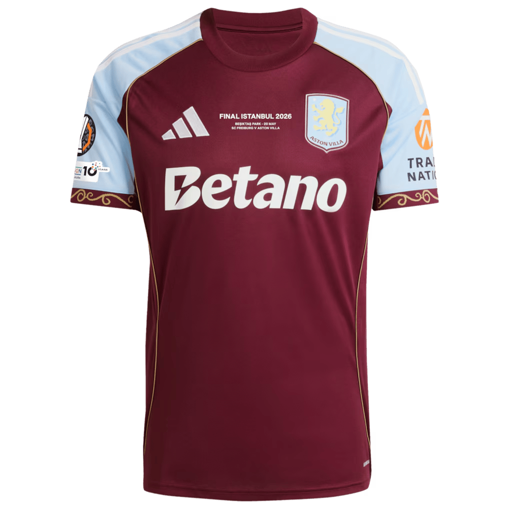 Maillot Aston Villa Vainqueurs de l'UEFA Europa League 2025/26 Enfant