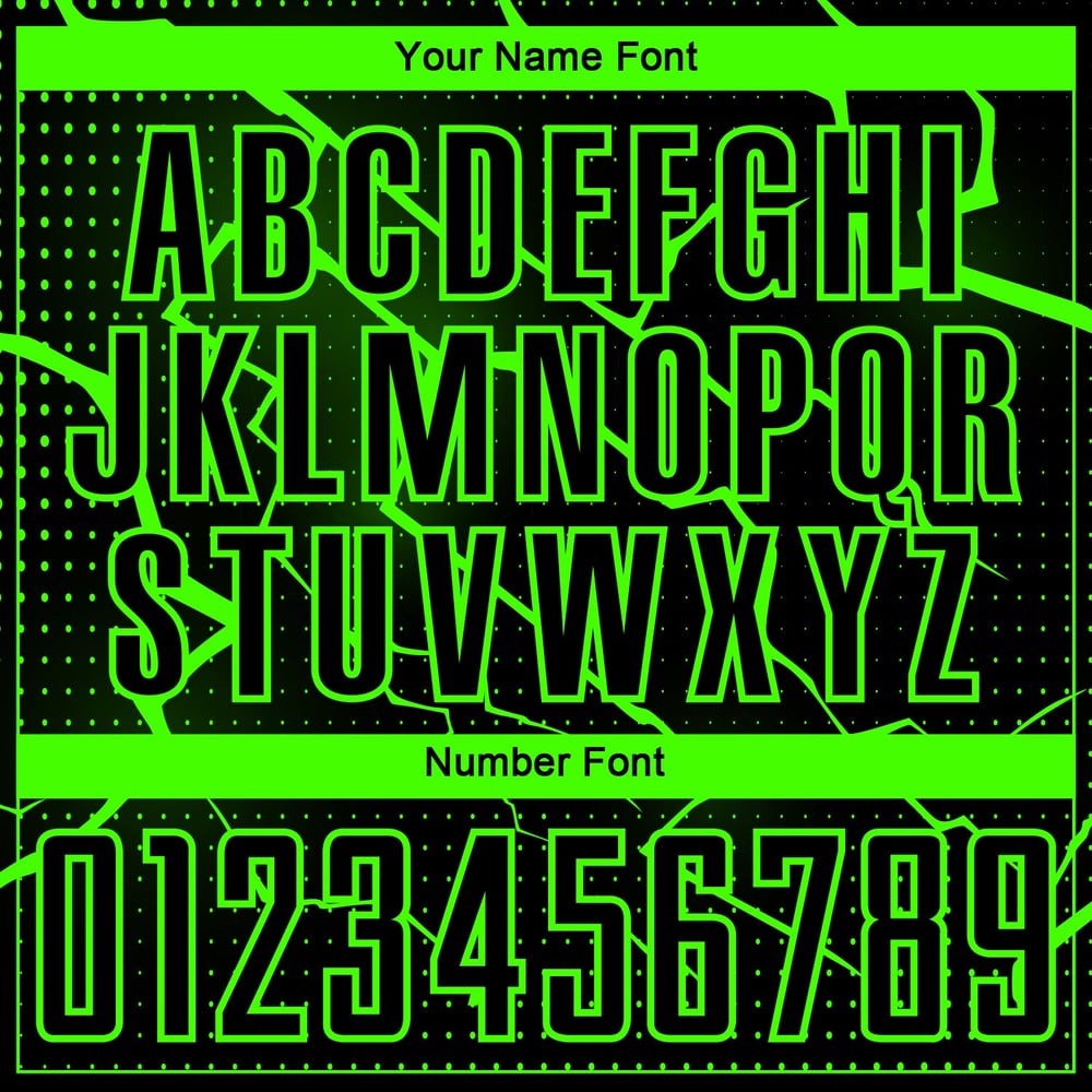 Custom Aurora Black Sublimation Jersey Green Uniform Lightning Soccer