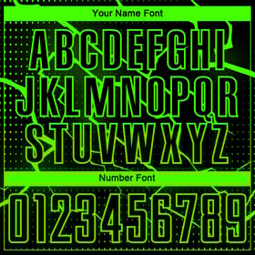 Custom Aurora Black Sublimation Jersey Green Uniform Lightning Soccer