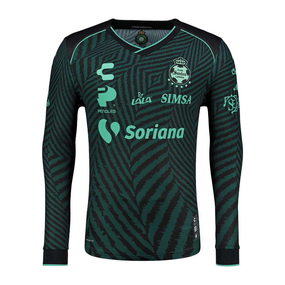 Maillot extérieur manches longues femme Santos Laguna 2024/25