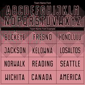 Medium Custom Soccer Jersey Uniform Sublimation Black Pink