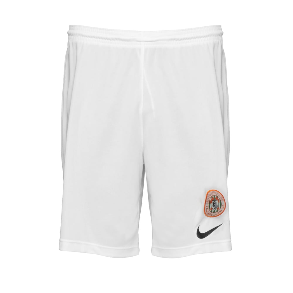 Men's KGHM Zagłębie Lubin 2024/25 Third Authentic Shorts - White