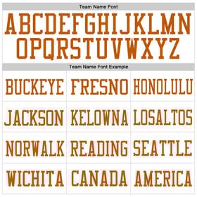 Orange Authentic Texas Custom White Jersey Mesh Football