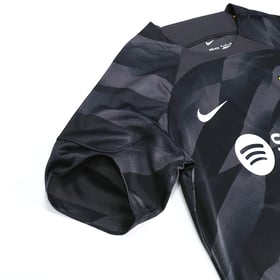 Barcelona Torwart Schwarzes Trikot 23/24