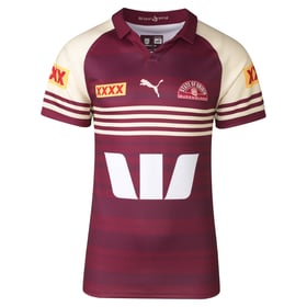 Men's QLD Maroons 2024 Third Captain's Run Shirt