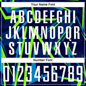 Soccer Sublimation White-Neon Custom Green Uniform Jersey Royal