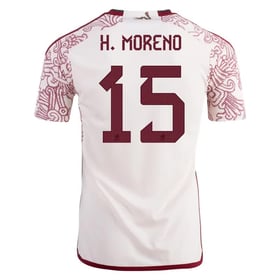 Hector Moreno #15 Mexiko Auswärtstrikot Weltmeisterschaft 2022