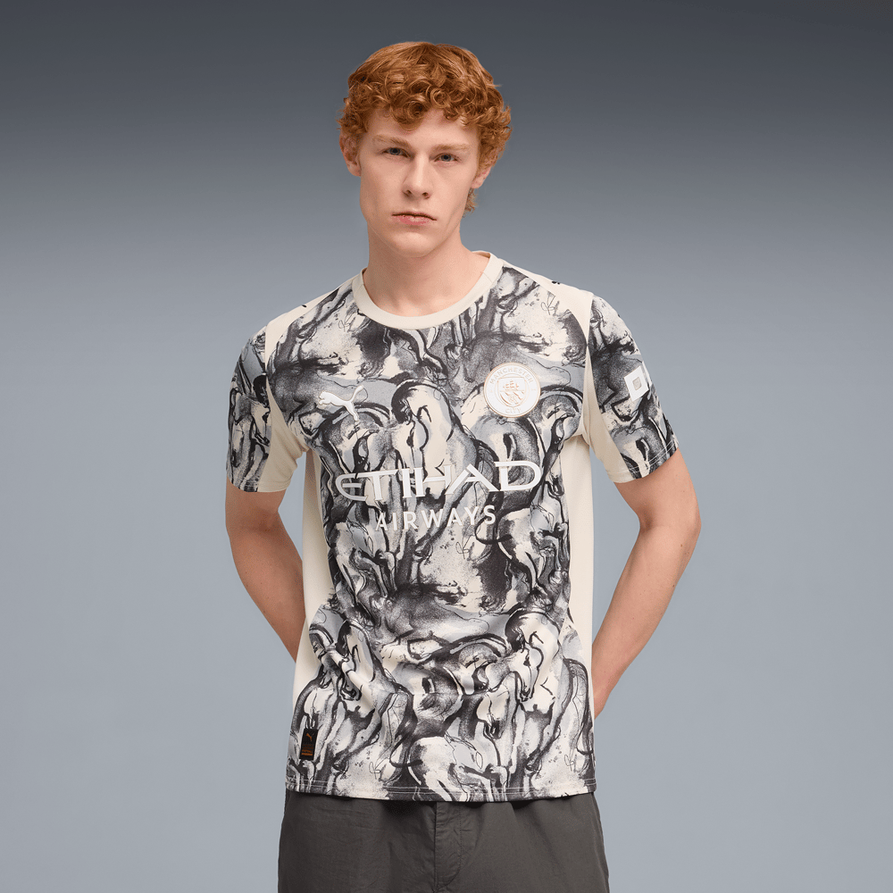 Herren Manchester City 2026 Jahr des Pferdes Pre-Match-Trikot