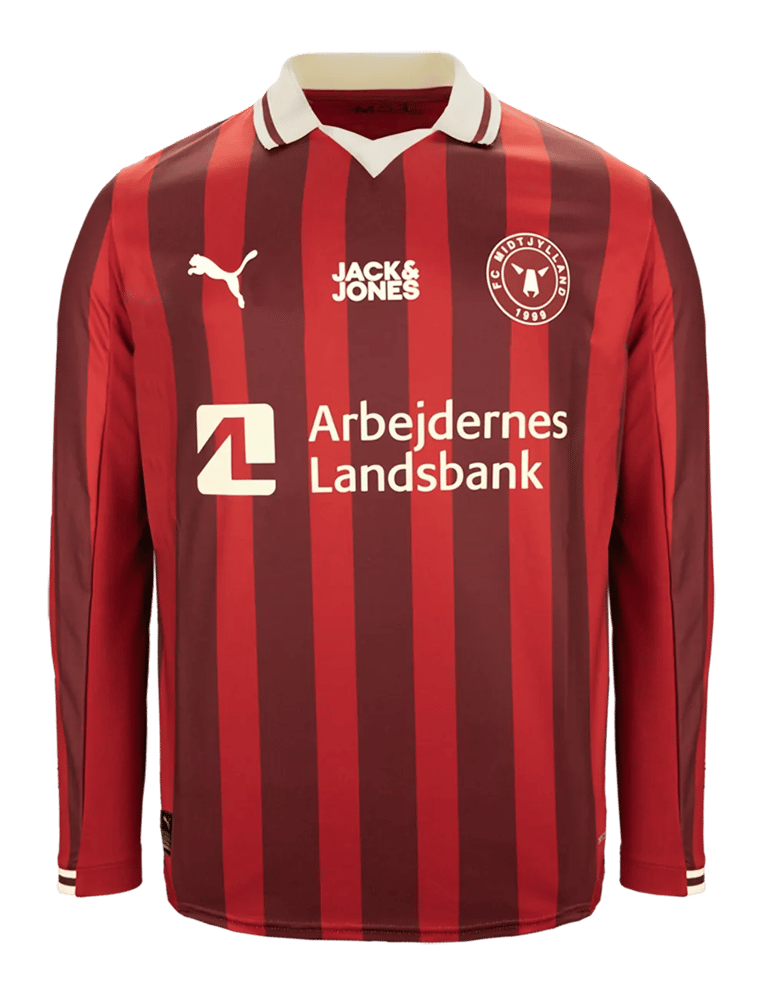 Damen FC Midtjylland 2025/26 Auswärts Langarm Trikot