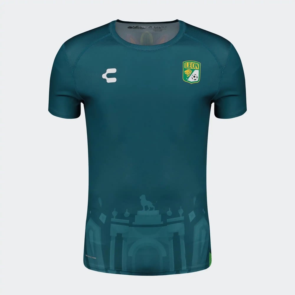 Troisième maillot d’avant-match vert femme Club León 2024/25