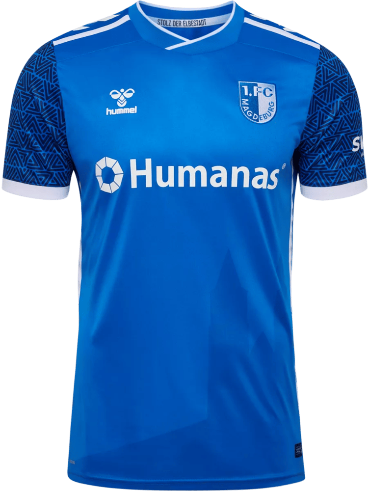 Kinder 1. FC Magdeburg 2024/25 Heimtrikot