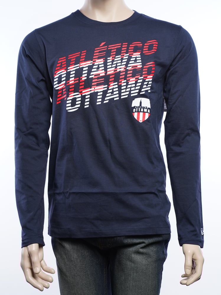 Troisième maillot manches longues New Era enfant Atlético Ottawa 2025