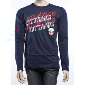 Camiseta Manga Larga New Era Tercera 2025 Hombre Atlético Ottawa