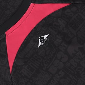 Men's Bristol Bears 2026/27 Third Warm Up Shirt - Black