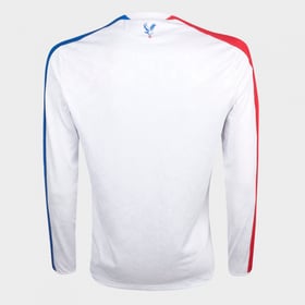 Damen Crystal Palace 2025/26 Drittes Langarm Adler Weißes Trikot