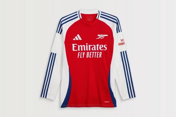 Herren Arsenal 2024/25 Heimtrikot Langarm