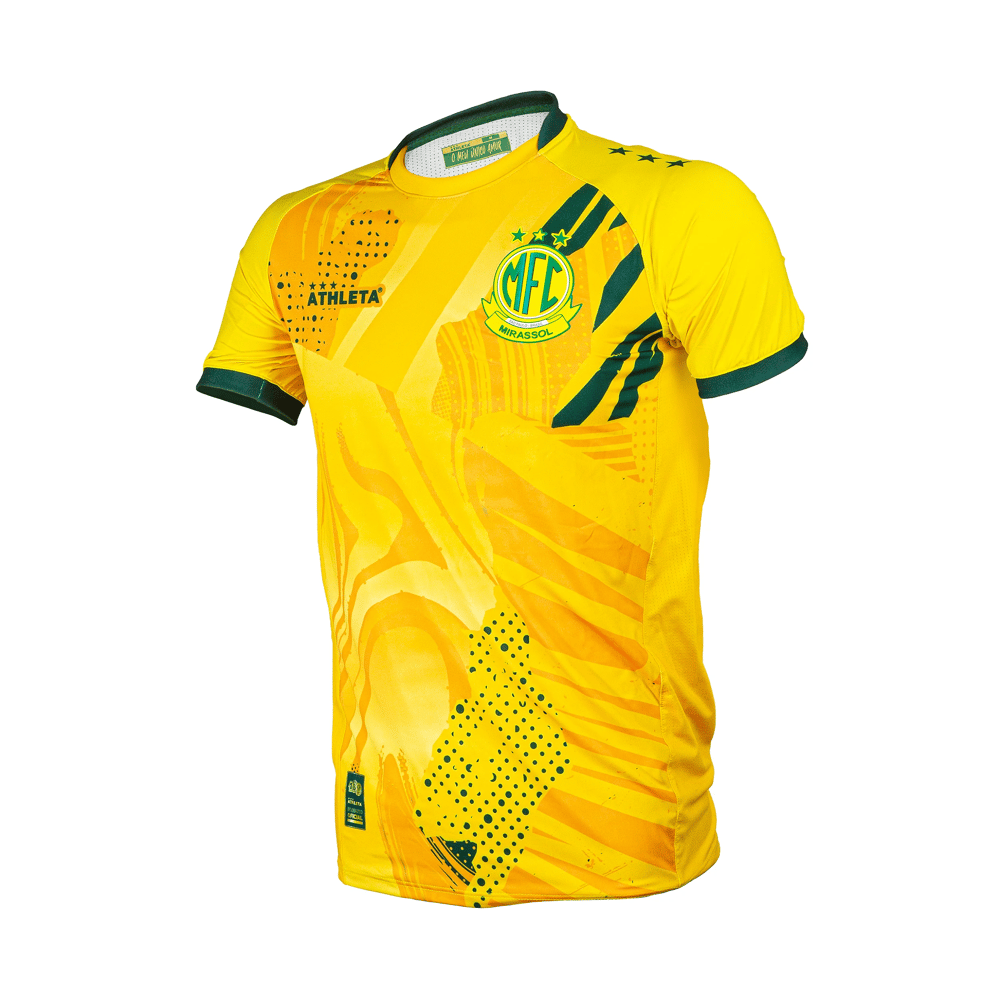 Enfant Mirassol 2025 Troisième maillot d’échauffement - Jaune