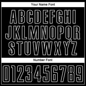 Black Uniform Custom Jersey Sublimation Soccer White