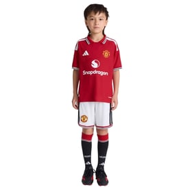 Pantalones Cortos Locales Infantiles Manchester United 2026/27 - Blanco