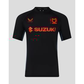 Damen MK Dons 2024/25 Drittes Authentisches Training Shirt - Schwarz