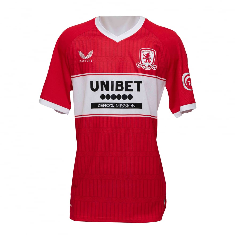 Kinder Middlesbrough 2025/26 Heimtrikot