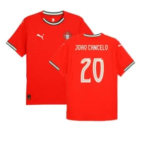 Women's JOAO CANCELO Portugal 2025/26 Home Shirt