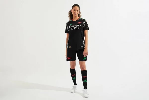 Damen Arsenal 2024/25 Auswärtstrikot Authentic