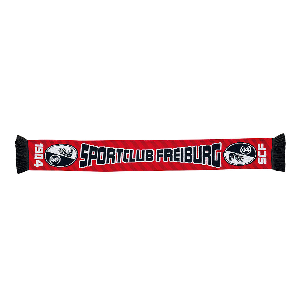 SC Freiburg Diagonal Stripes Scarf