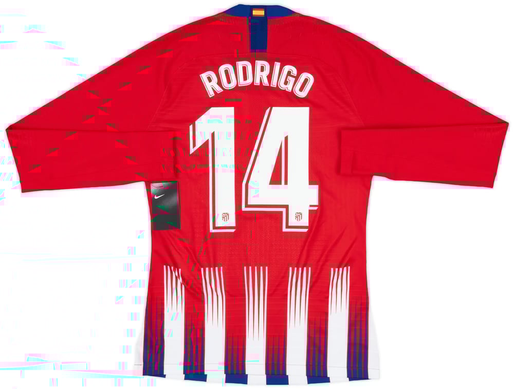 Damen RODRIGO Atletico Madrid 2024/25 Heimtrikot Langarm