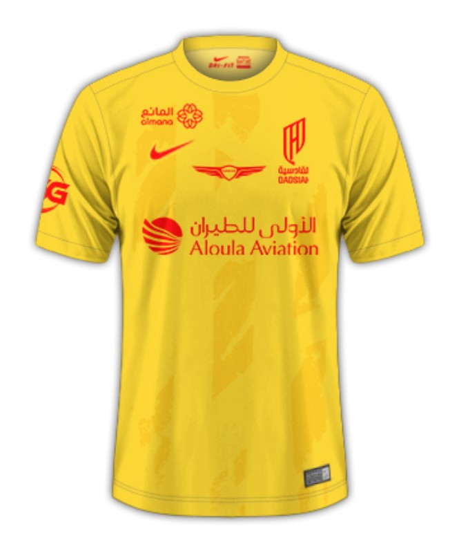 Damen Al Qadisiyah 2024/25 Auswärtstrikot