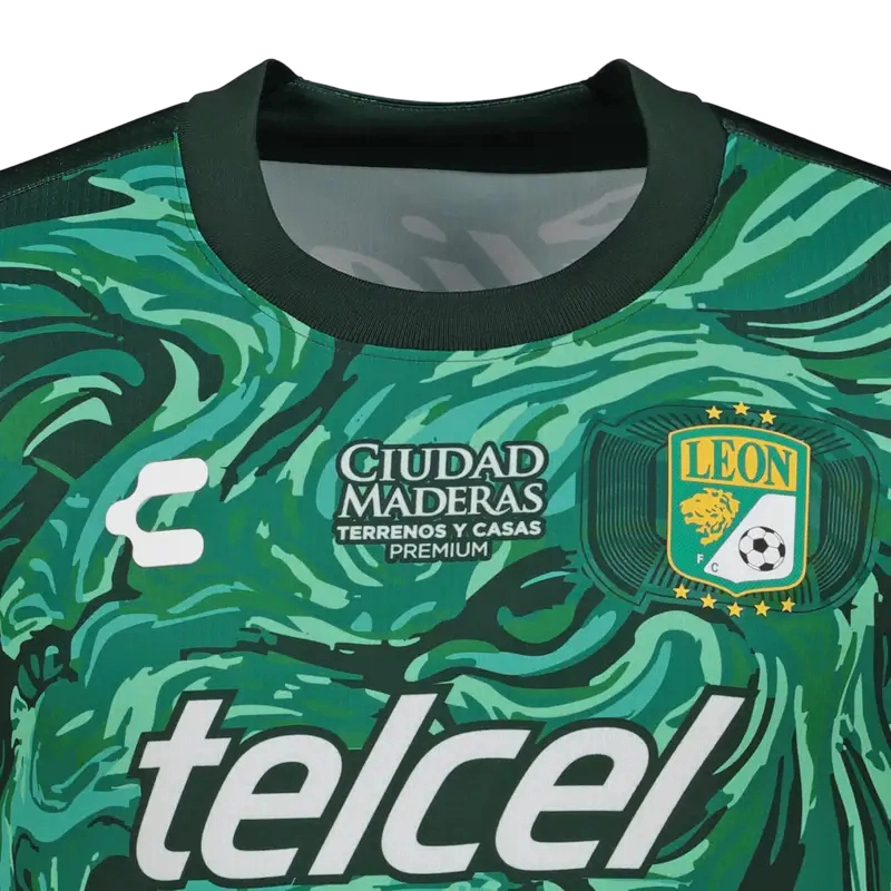 Kid's Club León 2026/27 Home Long Sleeve Shirt