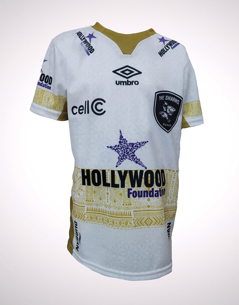 Kid's Sharks 2024/25 Away Champions Cup Shirt