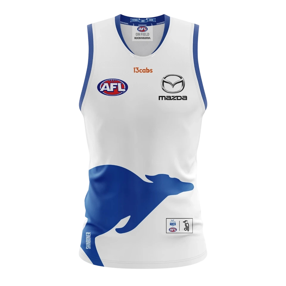 Women's North Melbourne Kangaroos 2026 Away Guernsey