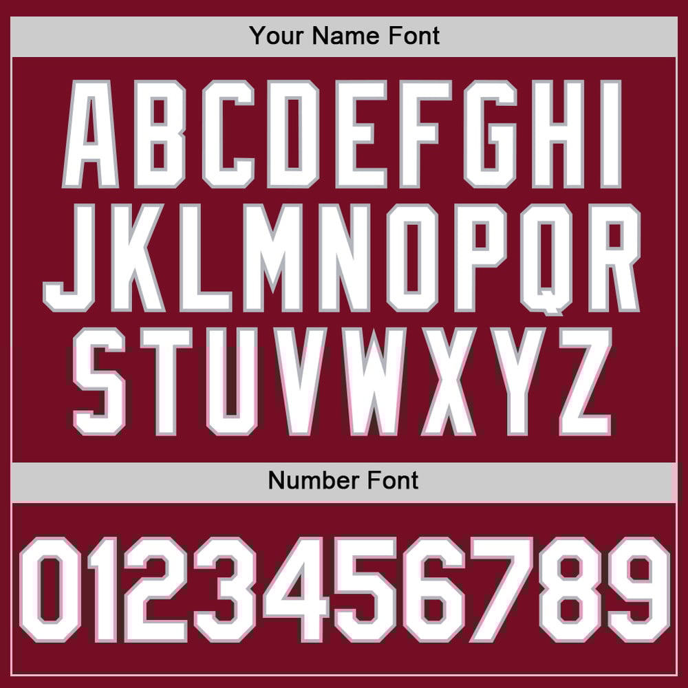 Baseball Sleeveless Crimson Custom Authentic Jersey White-Gray