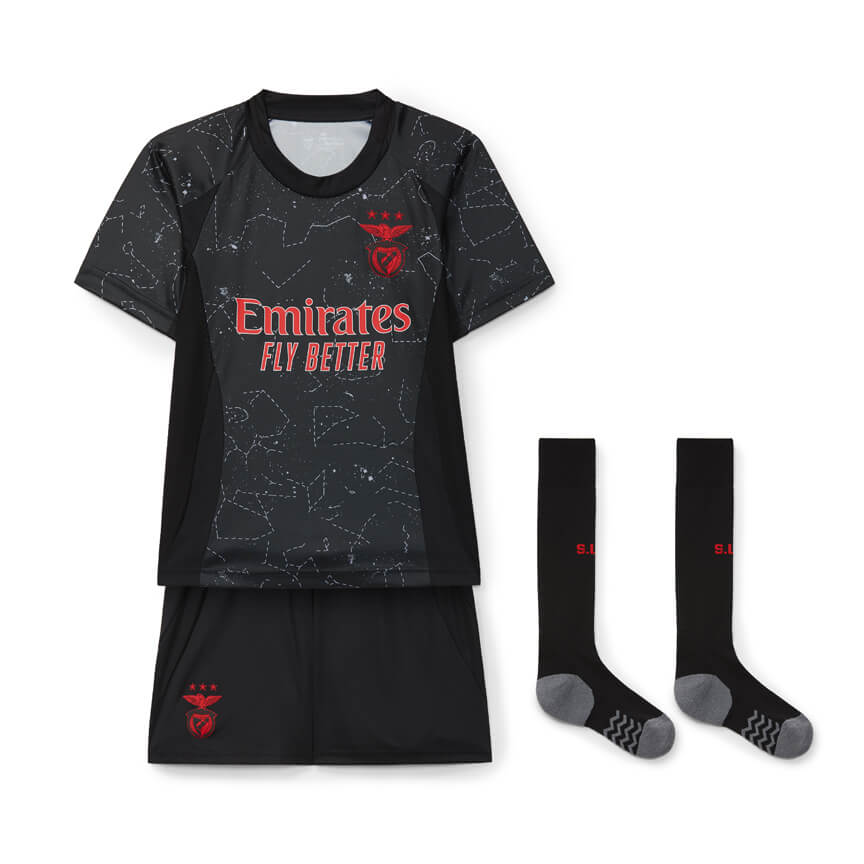 Kinder SL Benfica 2024/25 Auswärtskit