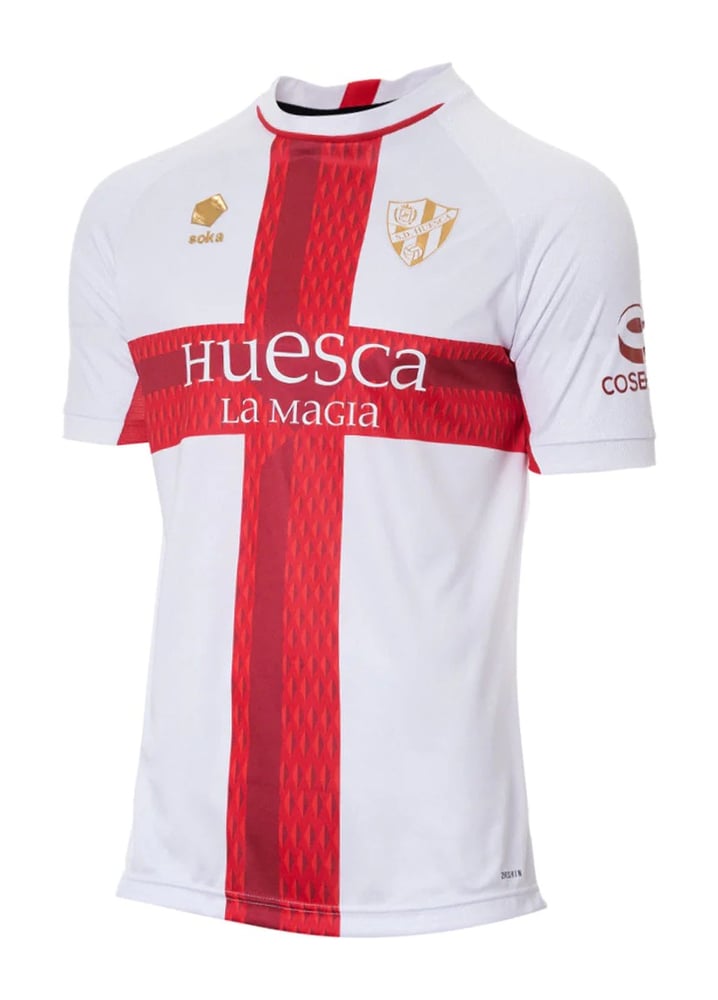 Kinder SD Huesca 2023/24 Auswärtstrikot