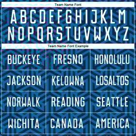 White-Black Blue Soccer Uniform Sublimation Jersey Custom