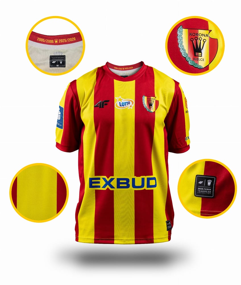 Herren Korona Kielce 2025/26 Heimtrikot
