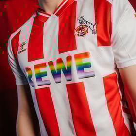 Enfant 1. FC Köln 2025/26 Troisième Maillot Hummel Diversité