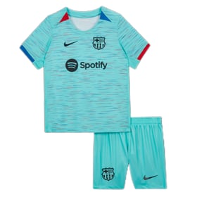 Kinder Barcelona Drittes Trikot+Kurze Hosen 23/24