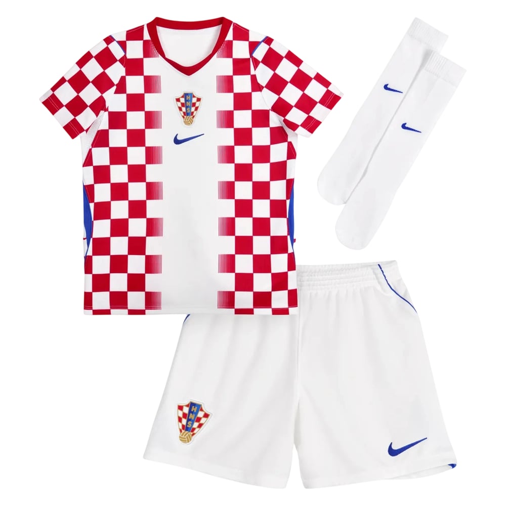 Conjunto infantil Croacia 2026 Copa del Mundo local